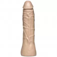 Телесная насадка-реалистик для трусиков Vac-U-Lock The Naturals Thin Dong - 19,1 см телесный 