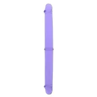 Двухсторониий фаллоимитатор Twinzer Double Dong - 33 см фиолетовый 