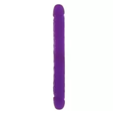 Двойной фиолетовый фаллоимитатор DOUBLE DONG LAVENDER - 30 см фиолетовый 
