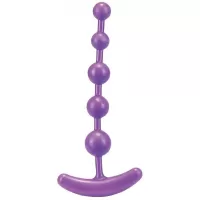 Анальная цепочка PURE ANAL BEADS - 15,2 см фиолетовый 