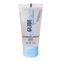 Интимная смазка на водной основе Glide - 30 мл  
