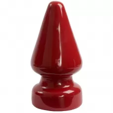 Огромная анальная пробка Red Boy The Challenge Butt Plug - 23 см красный 