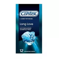 Презервативы с продлевающим эффектом Contex Long Love - 12 шт  