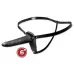 Женский тонкий страпон Beginners Penetrix Strap-on - 15 см черный 