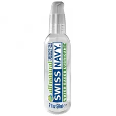 Гипоаллергенный лубрикант Swiss Navy All Natural Water Base Lubricant - 59 мл  