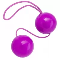 Фиолетовые вагинальные шарики BI-BALLS фиолетовый 