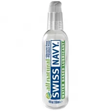 Гипоаллергенный лубрикант Swiss Navy All Natural Water Base Lubricant - 118 мл  