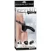 Полый страпон Extreme Hollow Strap-On чёрного цвета - 25 см черный 