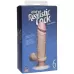 Вибромассажер-реалистик телесного цвета на присоске The Realistic Cock Vibrating 6” - 21,6 см телесный 