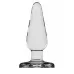 Прозрачная анальная пробка Butt Plug Basic 3 Inch - 7,6 см прозрачный 