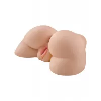 Телесная попка с вибрацией Bad Girl Vibrating Ass телесный 