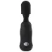 Чёрный вибромассажёр для эрогенных зон BoomBoom Power Wand - 18 см черный 