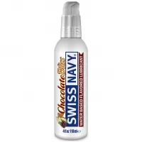 Лубрикант с ароматом шоколада Swiss Navy Chocolate Bliss Lube - 118 мл  