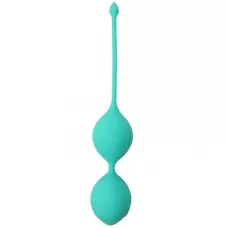 Зеленые вагинальные шарики SEE YOU IN BLOOM DUO BALLS 36MM зеленый 