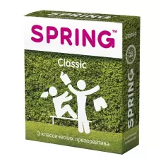 Классические презервативы SPRING CLASSIC - 3 шт  