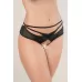 Эротические трусики Lust с интимным доступом черный 46-48