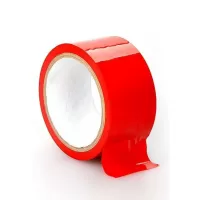 Красная лента для связывания Bondage Tape Red красный 