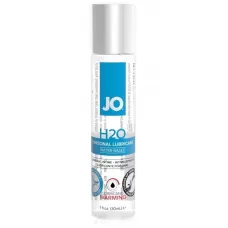 Возбуждающий лубрикант на водной основе JO Personal Lubricant H2O Warming - 30 мл  