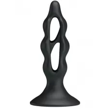 Анальный стимулятор простаты Fabulous - 12,2 см черный 