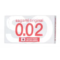 Ультратонкие презервативы Sagami Original 0.02 - 2 шт прозрачный 