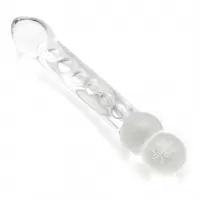 Прозрачный стеклянный стимулятор Glass Massage Wand  