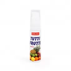 Гель-смазка Tutti-frutti со вкусом тропических фруктов - 30 гр  