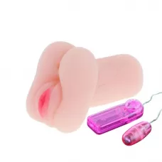 Мастурбатор без вибрации - вагина и анус телесный 