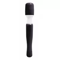 Чёрный вибромассажер Mini Wanachi черный 