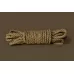 Пеньковая верёвка для бондажа Shibari Rope - 10 м коричневый 