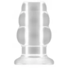Прозрачная анальная пробка с тоннелем №51 Large Hollow Tunnel Butt Plug 5 Inch - 12,7 см прозрачный 