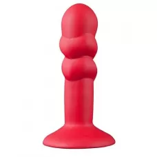 Красная анальная пробка SHOVE UP 5INCH SILICONE BUTT PLUG RED - 12,7 см красный 