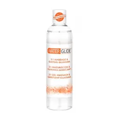 Гель-смазка 2-в-1 MASSAGE   LUBRICANT GUARANA - 300 мл  