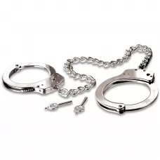 Металлические оковы на ноги Metal Leg Cuffs серебристый 