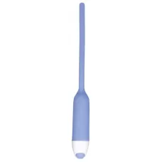 Голубой вибратор для уретры Dilator Vibe - 19 см, Диаметр, 0.60 см, голубой 