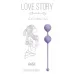 Сиреневые вагинальные шарики Cleopatra Lavender Sunset сиреневый 