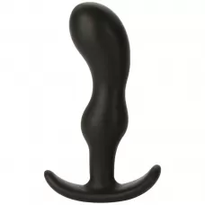 Анальная пробка для ношения Mood Naughty 2 3.5  Silicone - 8,9 см черный 