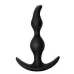 Чёрная анальная пробка Bent Anal Plug Black - 13 см черный 
