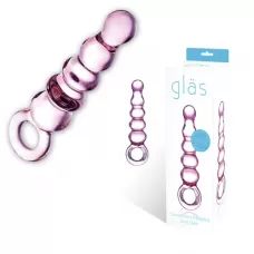 Анальный розовый жезл Quintessence Anal Slider - 18 см розовый 