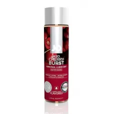 Лубрикант на водной основе с ароматом вишни JO Flavored Cherry Burst - 120 мл  