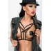 Портупея из стреп-лент Harness 1 красный L-XL