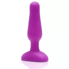 Анальная вибропробка NOVICE REMOTE CONTROL PLUG FUCHSIA - 10,2 см лиловый 