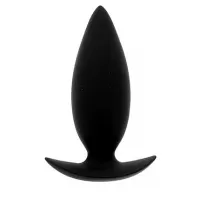 Малая анальная пробка BOOTYFUL ANAL PLUG SMALL - 9,5 см черный 