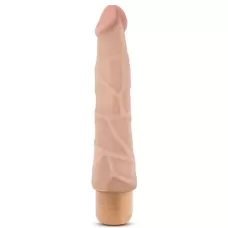 Телесный вибратор Cock Vibe 1 - 22,8 см телесный 