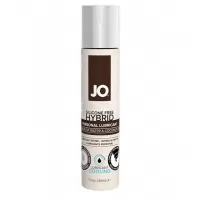Водно-масляный лубрикант с охлаждающим эффектом JO Silicone free Hybrid Lubricant COOLING  - 30 мл  