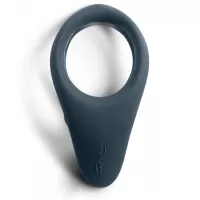 Чёрное эрекционное виброкольцо We-vibe Verge черный 