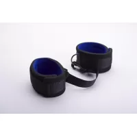 Мягкие оковы на ноги из неопрена черный 