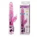Вибратор-бабочка Throbbing Butterfly - 29,5 см розовый 