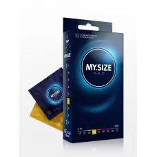 Презервативы MY.SIZE размер 53 - 10 шт прозрачный 