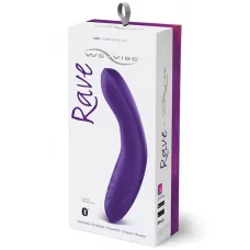 Фиолетовый вибромассажёр We Vibe Rave Purple - 19,3 см фиолетовый 