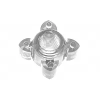 Прозрачное эрекционное кольцо Rings Screw прозрачный 
